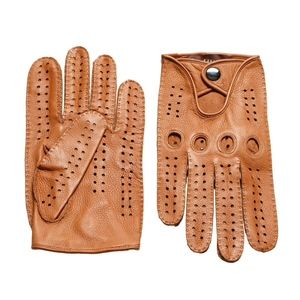 Soft Sheepskin Leather Driving Gloves NWOT